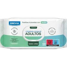 BREVIA BODY WIPES FOR ADULTS WIPES