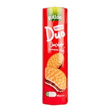 GULLON MEGA DUO CHOCOLATE FILLED BISCUIT 500 GR