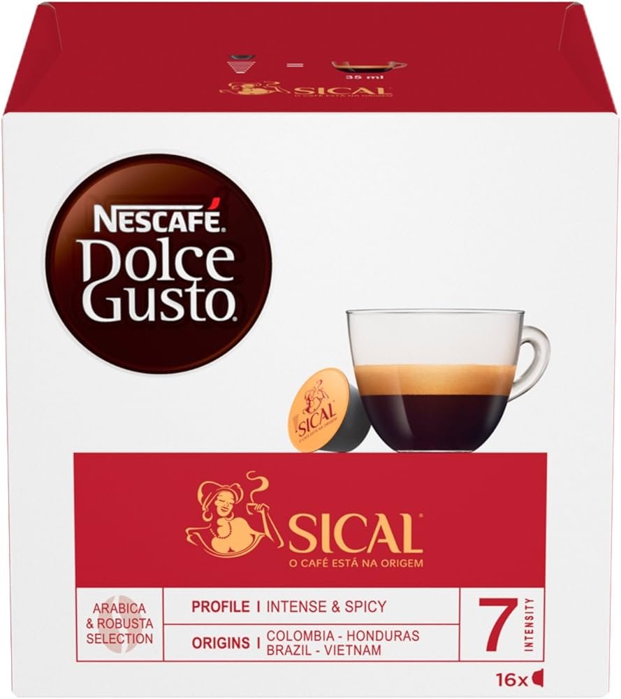 Nescafé Sical Coffee 16 Dolce Gusto Capsules