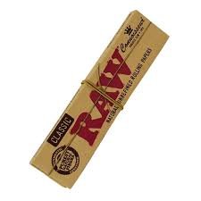 RAW ROLLING PAPERS KING SIZE WHTH FILTER