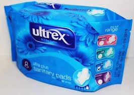 ULTREX ULTRA SLIM SANITARY PADS PACK 8